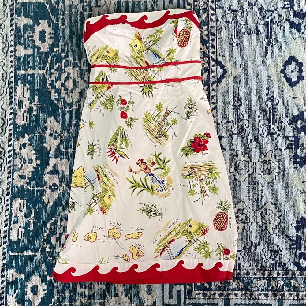 J. Crew Hawaii hula dress